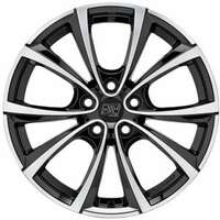 MSW 27T Gloss Black Polished 8.5x18 5/114.3 ET40 N64.1